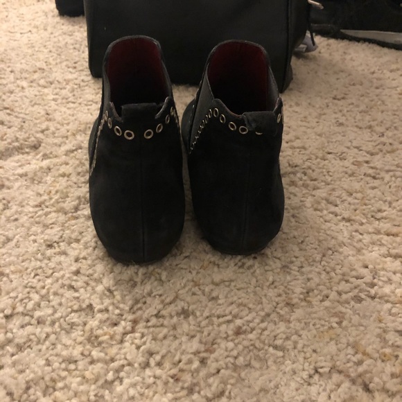 Isabel Marant Black Suede Booties - Picture 4 of 7